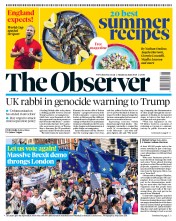 The Observer (UK) Newspaper Front Page for 24 June 2018