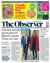 The Observer (UK) Newspaper Front Page for 25 September 2022