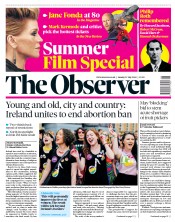 The Observer (UK) Newspaper Front Page for 27 May 2018