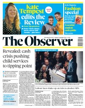 The Observer (UK) Newspaper Front Page for 2 September 2018