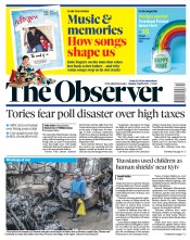 The Observer (UK) Newspaper Front Page for 3 April 2022