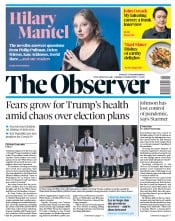 The Observer (UK) Newspaper Front Page for 4 October 2020