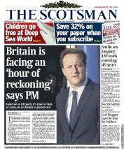 The Scotsman (UK) Newspaper Front Page for 10 October 2012