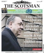 The Scotsman (UK) Newspaper Front Page for 10 March 2020