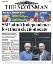 The Scotsman (UK) Newspaper Front Page for 10 June 2017