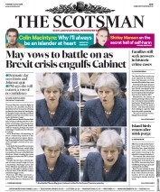 The Scotsman (UK) Newspaper Front Page for 10 July 2018