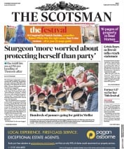 The Scotsman (UK) Newspaper Front Page for 10 August 2017