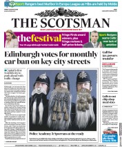 The Scotsman (UK) Newspaper Front Page for 10 August 2018