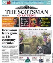 The Scotsman (UK) Newspaper Front Page for 10 August 2019