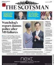 The Scotsman (UK) Newspaper Front Page for 11 November 2015