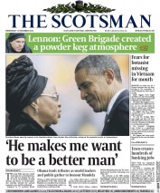 The Scotsman (UK) Newspaper Front Page for 11 December 2013