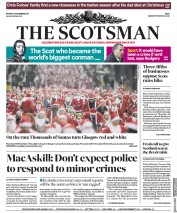 The Scotsman (UK) Newspaper Front Page for 11 December 2017