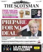 The Scotsman (UK) Newspaper Front Page for 11 December 2020