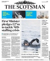 The Scotsman (UK) Newspaper Front Page for 11 February 2016