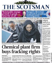 The Scotsman (UK) Newspaper Front Page for 11 March 2015