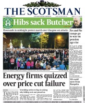 The Scotsman (UK) Newspaper Front Page for 11 June 2014