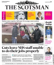 The Scotsman (UK) Newspaper Front Page for 12 December 2015