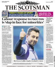 The Scotsman (UK) Newspaper Front Page for 12 February 2018