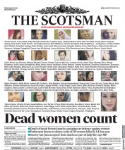 The Scotsman (UK) Newspaper Front Page for 12 March 2021