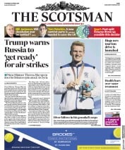 The Scotsman (UK) Newspaper Front Page for 12 April 2018