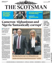 The Scotsman (UK) Newspaper Front Page for 12 May 2016