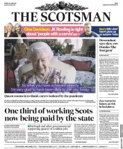 The Scotsman (UK) Newspaper Front Page for 12 June 2020