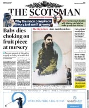 The Scotsman (UK) Newspaper Front Page for 12 July 2019