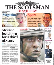 The Scotsman (UK) Newspaper Front Page for 12 September 2020