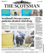 The Scotsman (UK) Newspaper Front Page for 13 December 2016