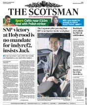 The Scotsman (UK) Newspaper Front Page for 13 January 2020