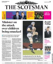 The Scotsman (UK) Newspaper Front Page for 13 February 2016