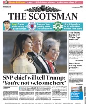 The Scotsman (UK) Newspaper Front Page for 13 July 2018