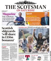 The Scotsman (UK) Newspaper Front Page for 13 July 2019