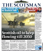 The Scotsman (UK) Newspaper Front Page for 14 October 2011