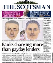 The Scotsman (UK) Newspaper Front Page for 14 October 2013