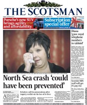 The Scotsman Newspaper Front Page (UK) for 14 March 2014