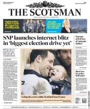 The Scotsman (UK) Newspaper Front Page for 14 March 2016