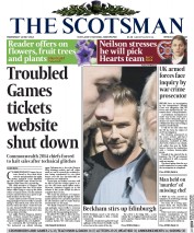 The Scotsman (UK) Newspaper Front Page for 14 May 2014