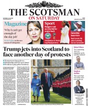 The Scotsman (UK) Newspaper Front Page for 14 July 2018