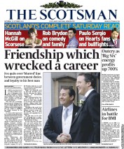 The Scotsman (UK) Newspaper Front Page for 15 October 2011