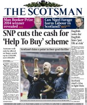The Scotsman Newspaper Front Page (UK) for 15 October 2014