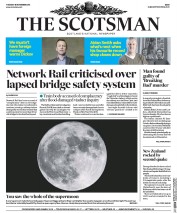 The Scotsman (UK) Newspaper Front Page for 15 November 2016