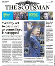 The Scotsman (UK) Newspaper Front Page for 15 December 2015