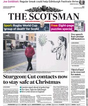 The Scotsman (UK) Newspaper Front Page for 15 December 2020