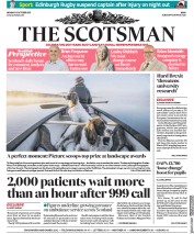 The Scotsman (UK) Newspaper Front Page for 16 October 2017