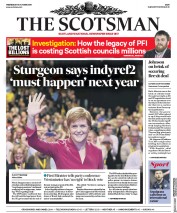 The Scotsman (UK) Newspaper Front Page for 16 October 2019