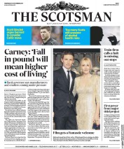 The Scotsman (UK) Newspaper Front Page for 16 November 2016