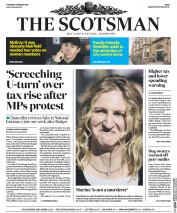 The Scotsman (UK) Newspaper Front Page for 16 March 2017