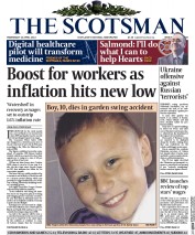 The Scotsman (UK) Newspaper Front Page for 16 April 2014