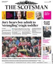 The Scotsman (UK) Newspaper Front Page for 16 April 2016